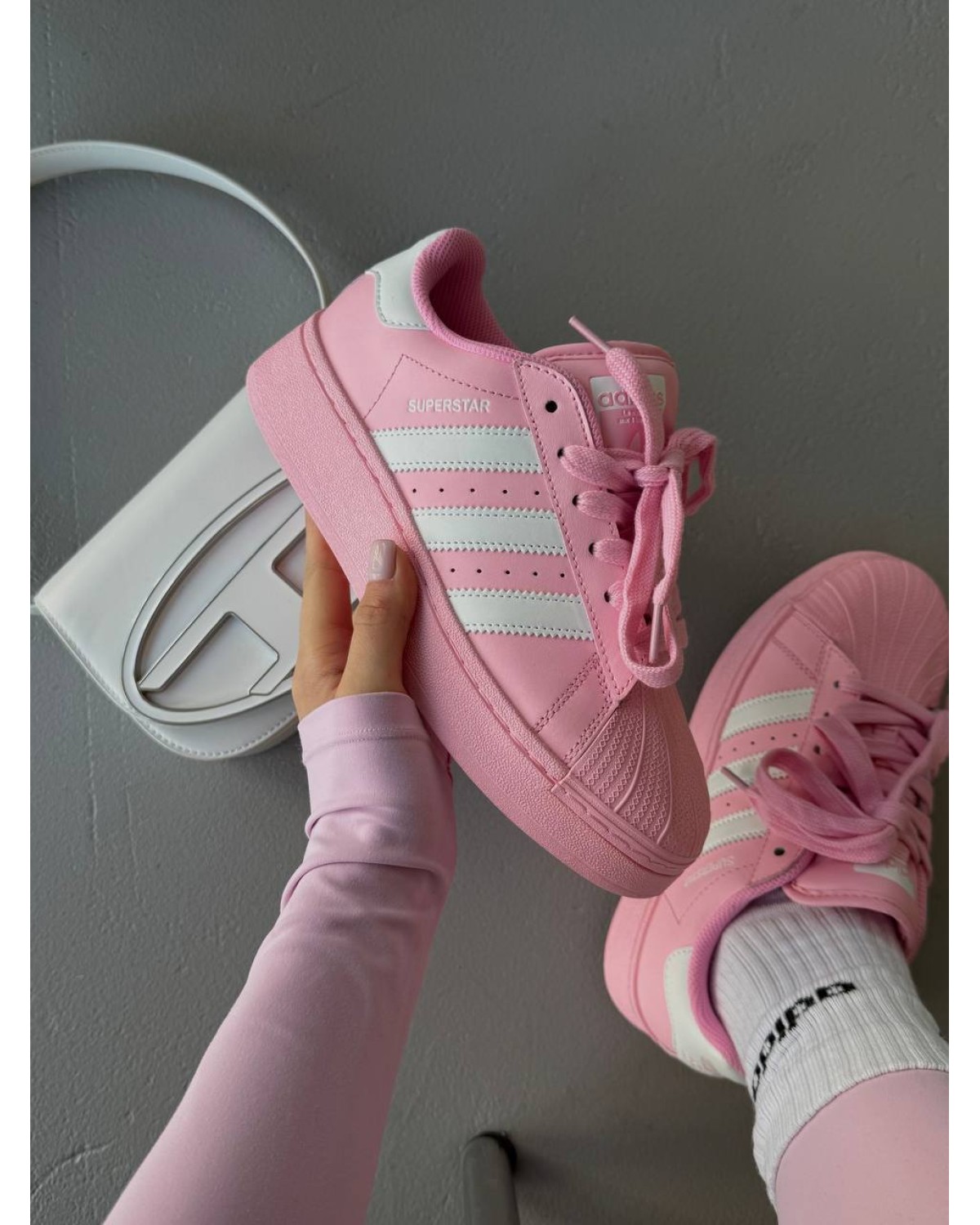 Adidas Superstar Platform Pink