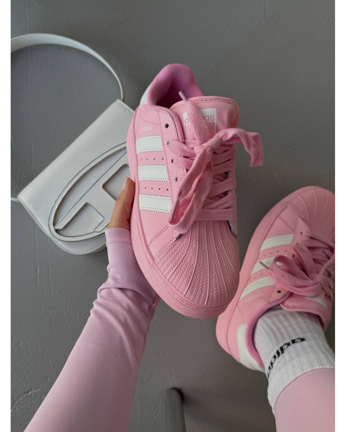 Adidas Superstar Platform Pink