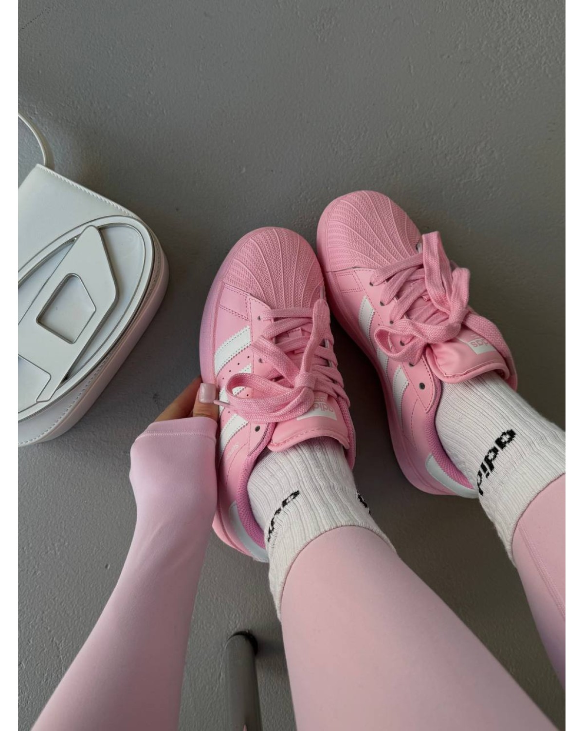 Adidas Superstar Platform Pink