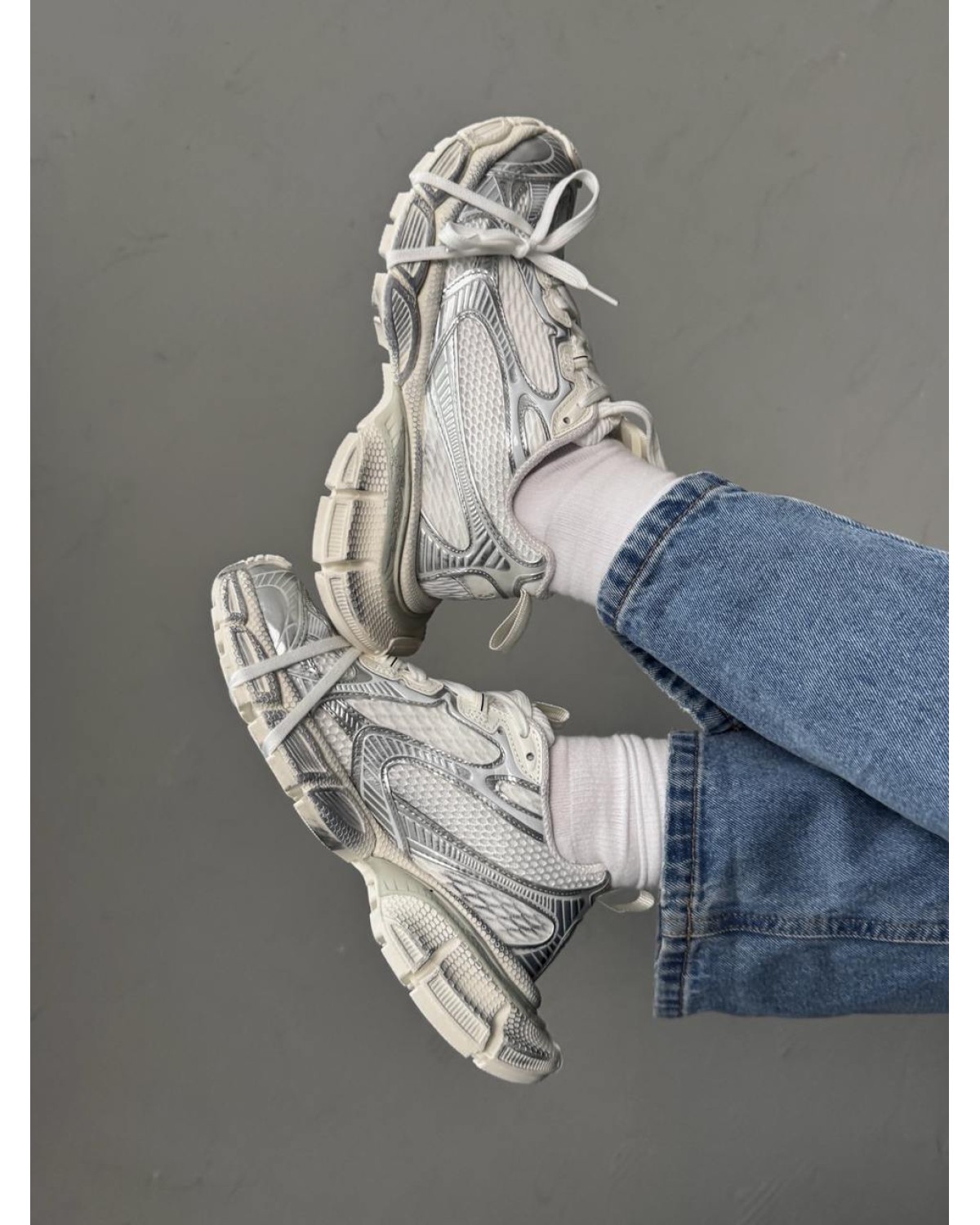 Balenciaga 3XL White/Silver