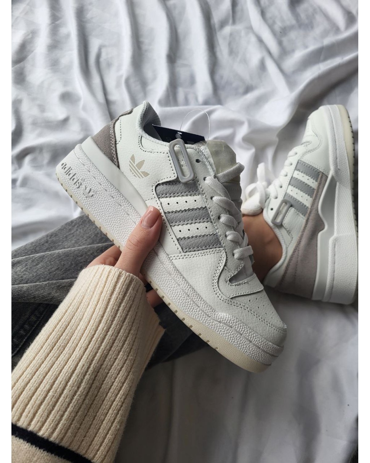 Adidas Forum Low White Grey