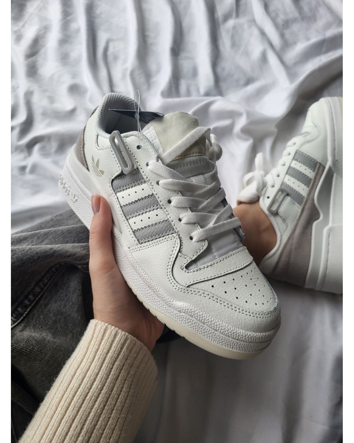 Adidas Forum Low White Grey