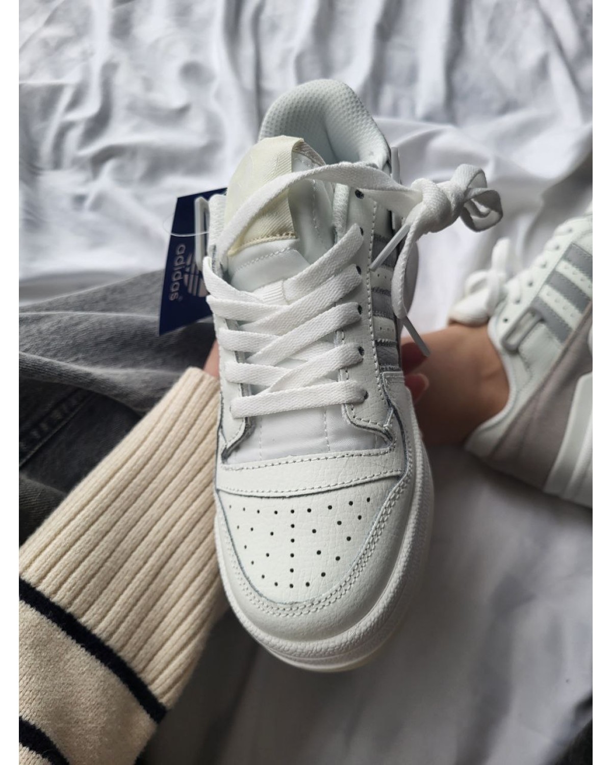 Adidas Forum Low White Grey