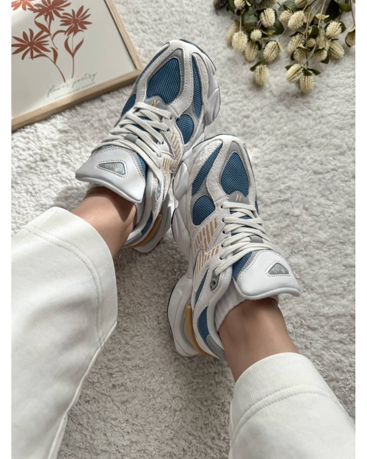 New Balance 9060 Beige/Blue