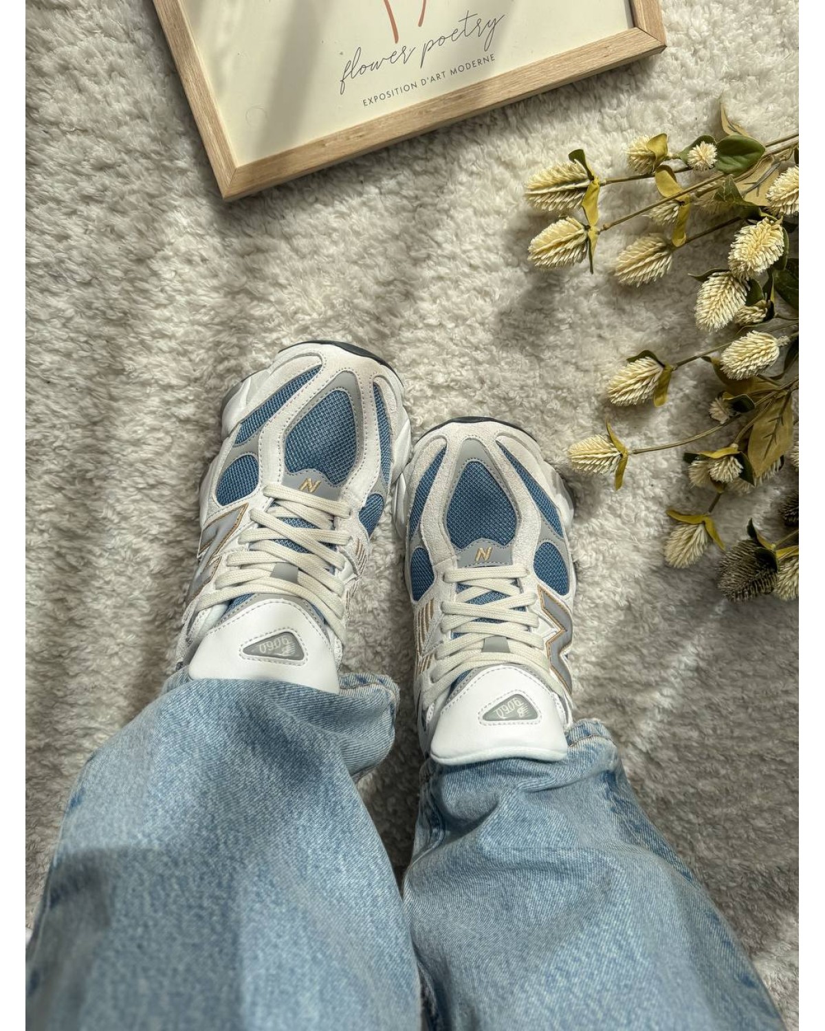 New Balance 9060 Beige/Blue