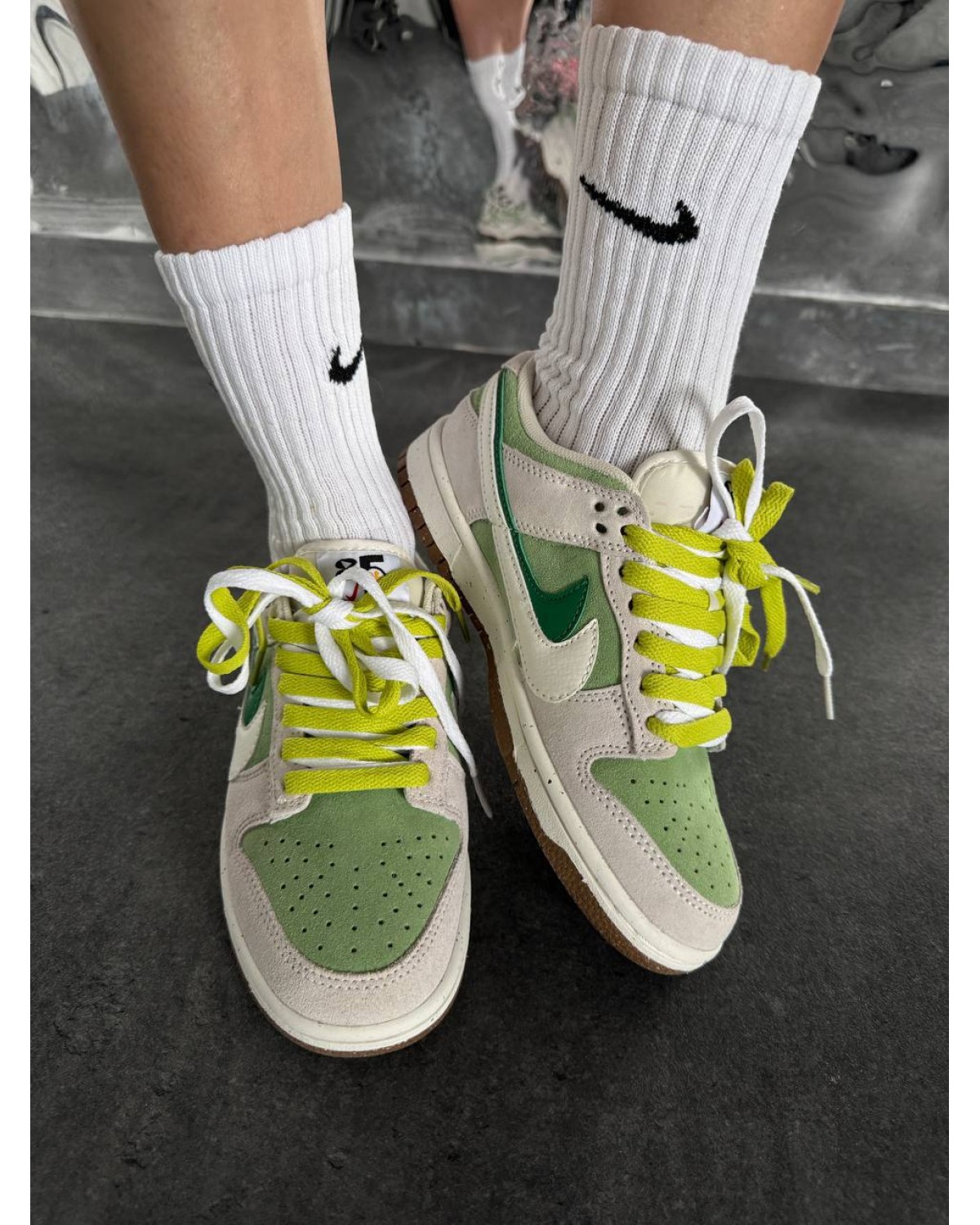 Nike SB Dunk 85 Double Swoosh Green