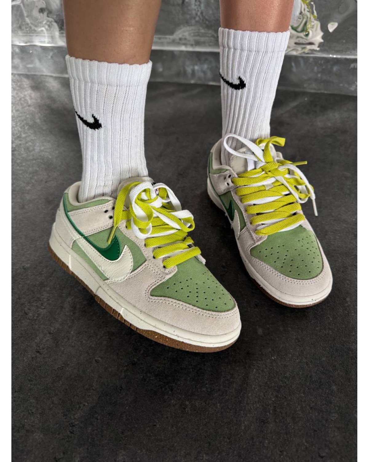 Nike SB Dunk 85 Double Swoosh Green