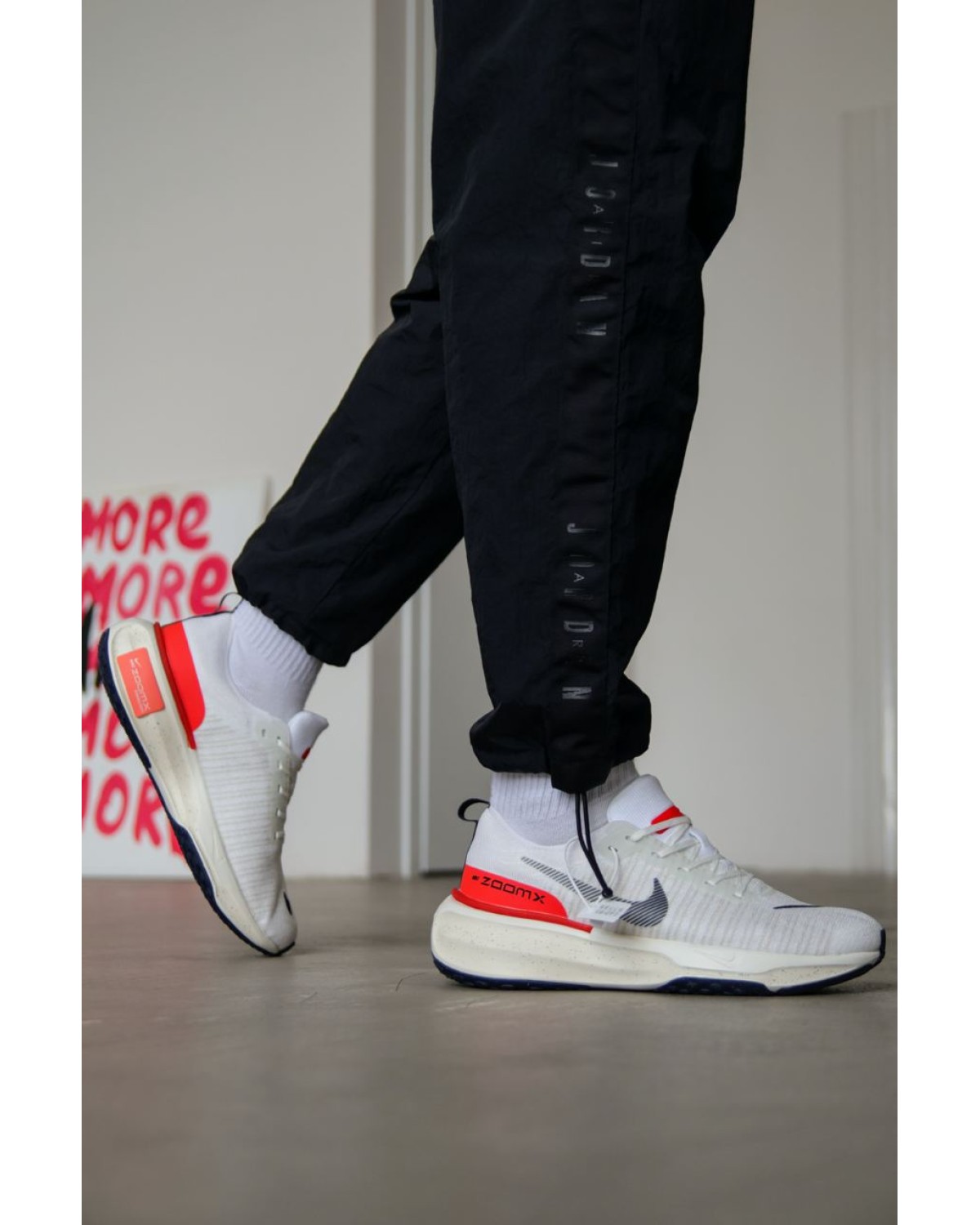 Nike ZoomX Invincible Run Flyknit 3 White Bright Crimson