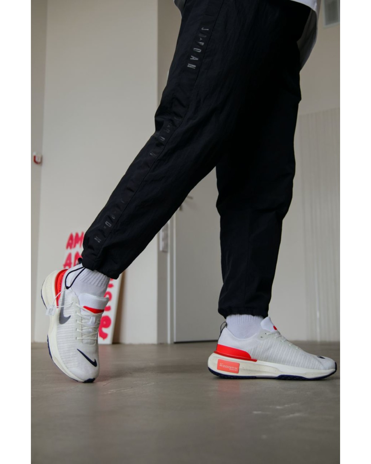 Nike ZoomX Invincible Run Flyknit 3 White Bright Crimson