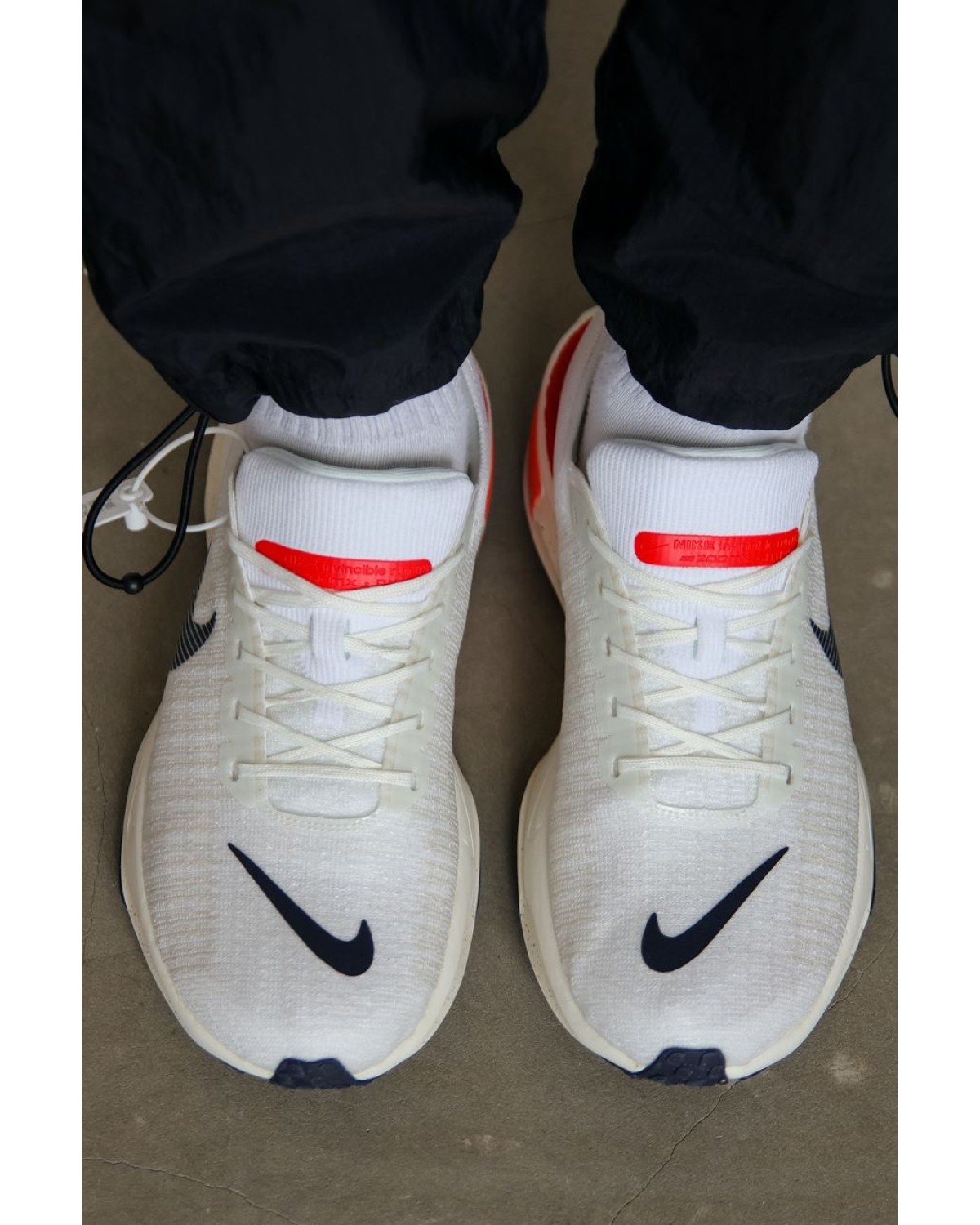 Nike ZoomX Invincible Run Flyknit 3 White Bright Crimson