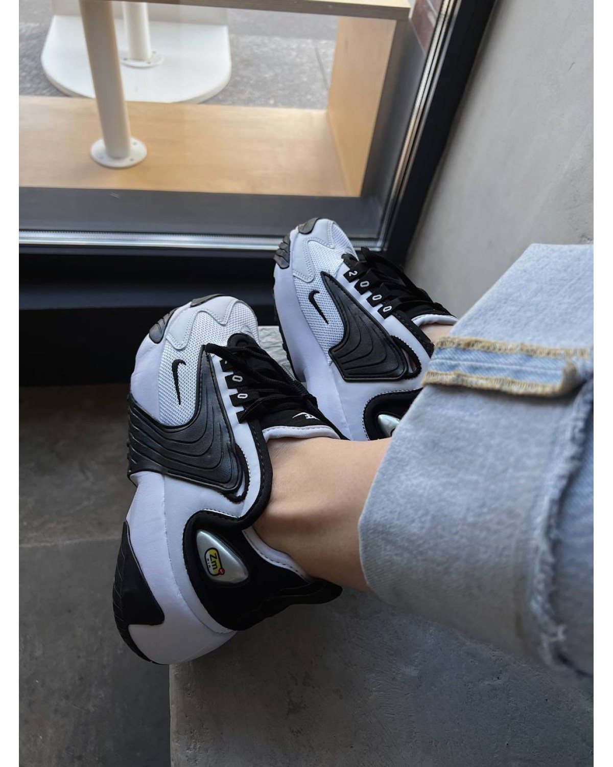 Nike Zoom 2k  Black White