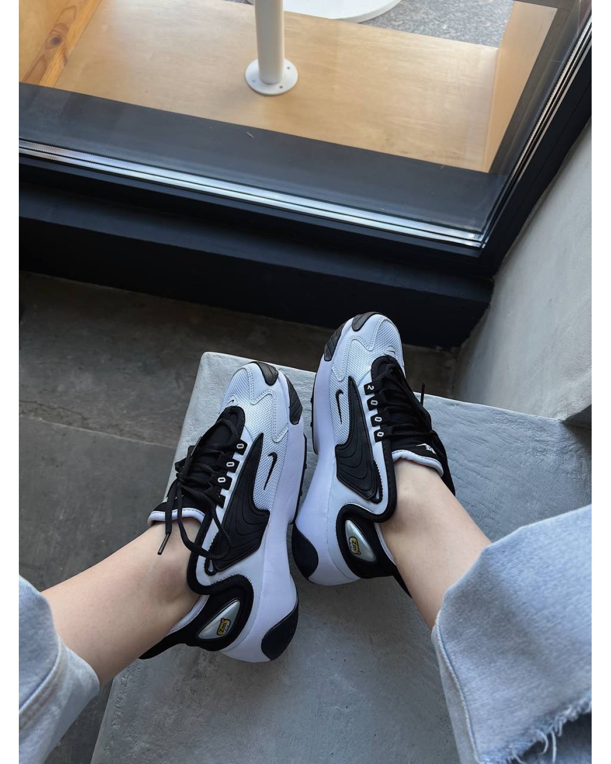 Nike Zoom 2k  Black White
