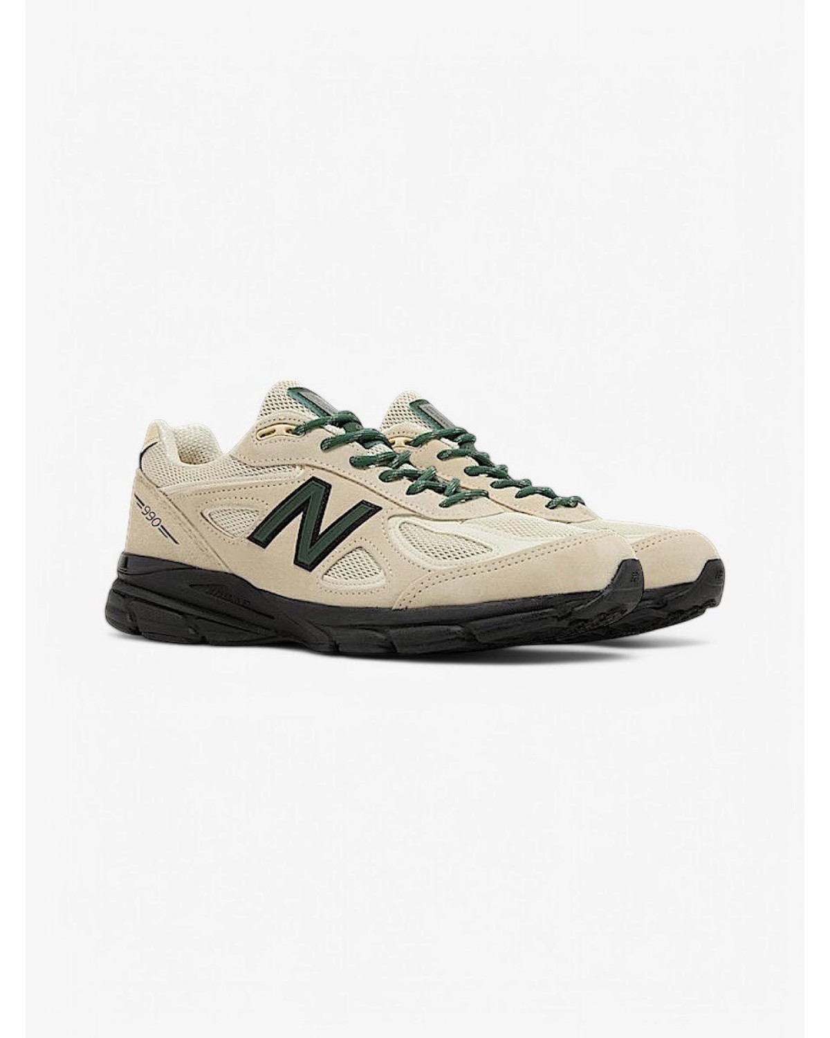 New Balance 990v4 Made in USA Macadamia Nut/Black