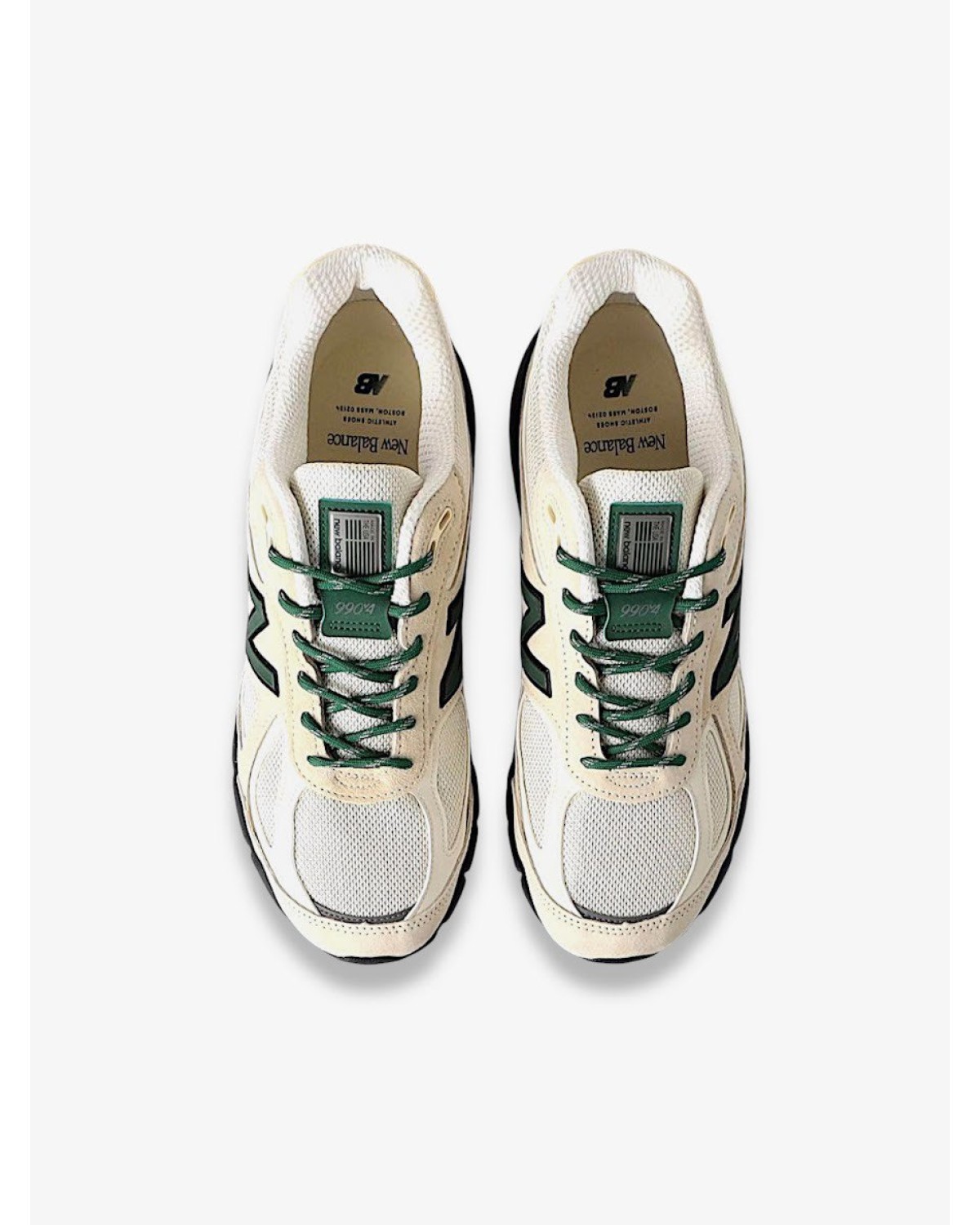 New Balance 990v4 Made in USA Macadamia Nut/Black