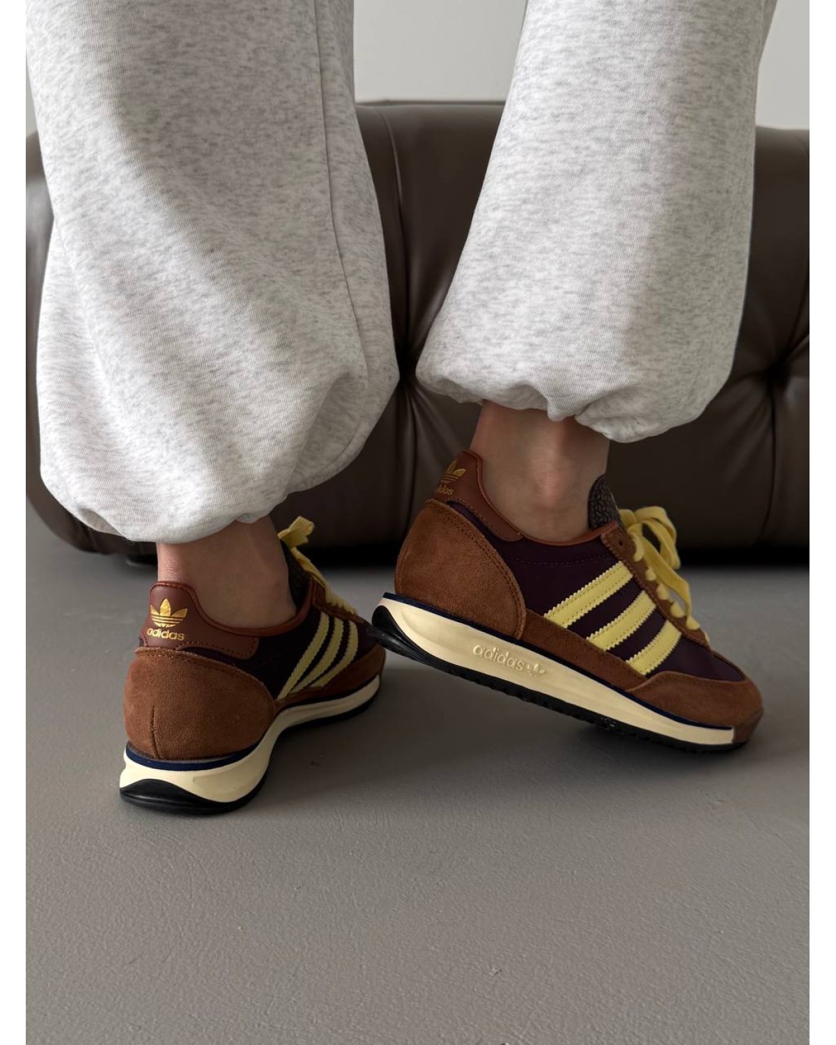 Adidas SL 72 Brown / Yellow