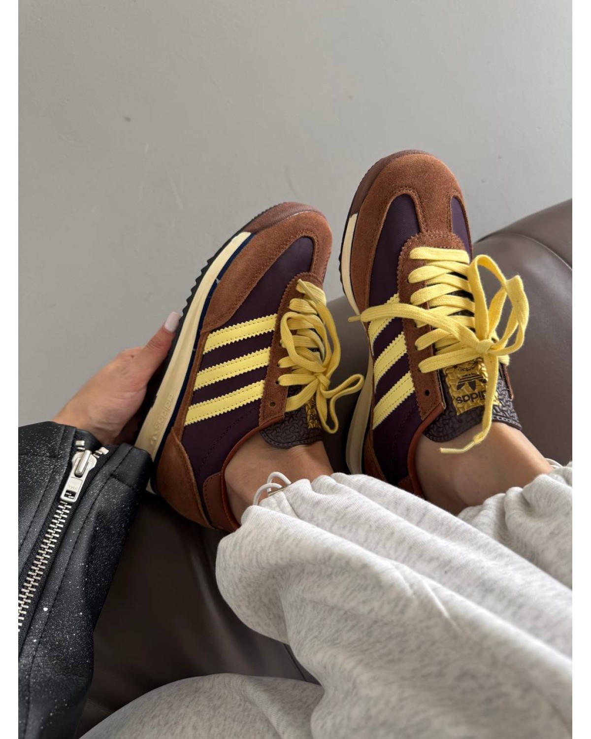 Adidas SL 72 Brown / Yellow