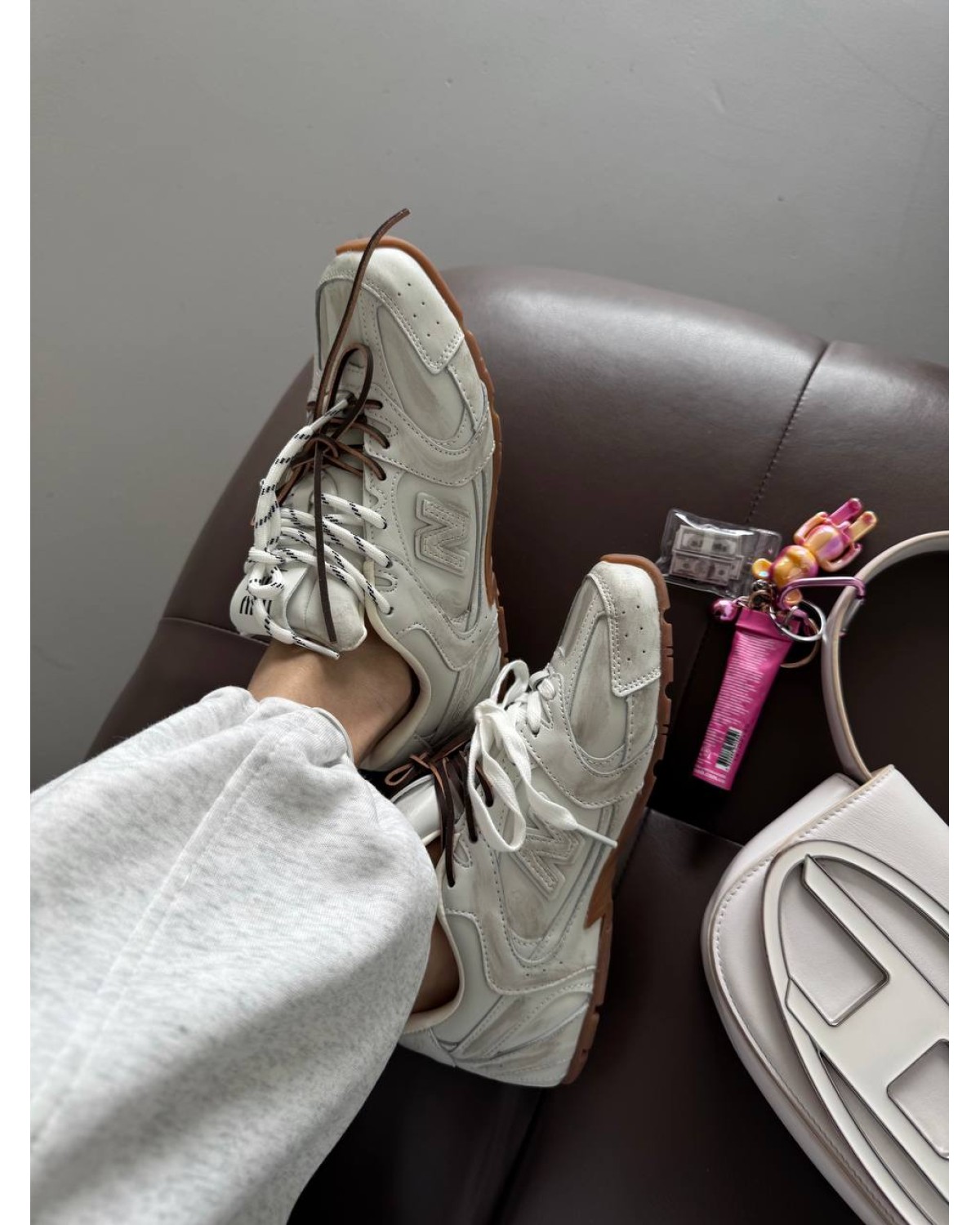 New Balance 530 x Miu Miu Dirty White