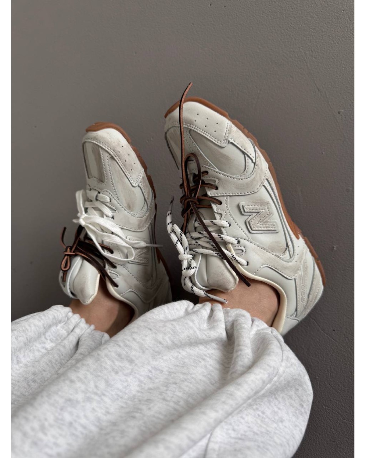 New Balance 530 x Miu Miu Dirty White