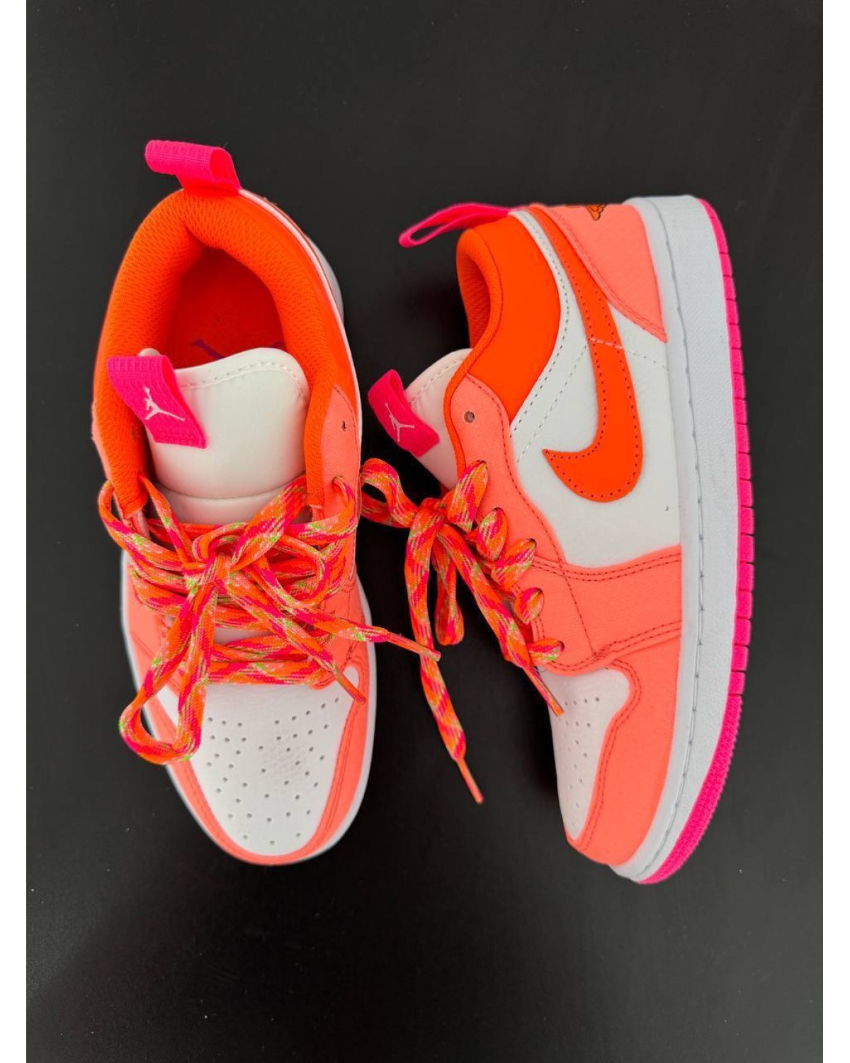 Nike Jordan 1 Low Utility Crimson Pulse Total Orange White
