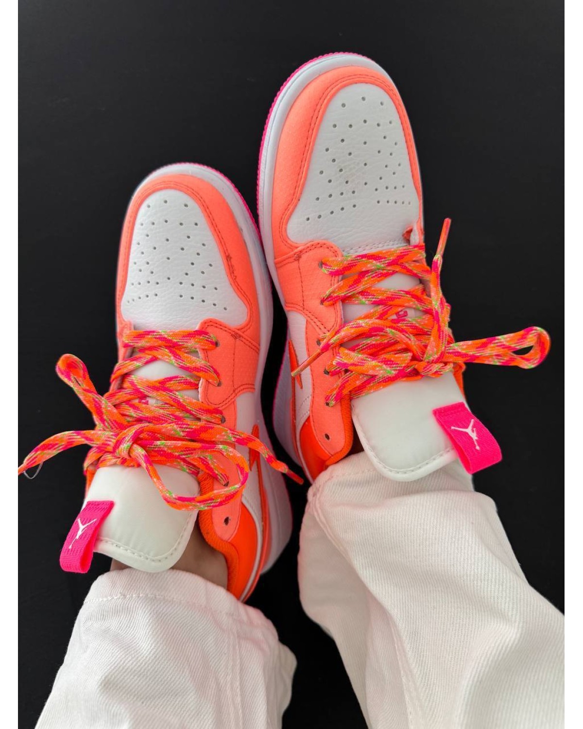 Nike Jordan 1 Low Utility Crimson Pulse Total Orange White