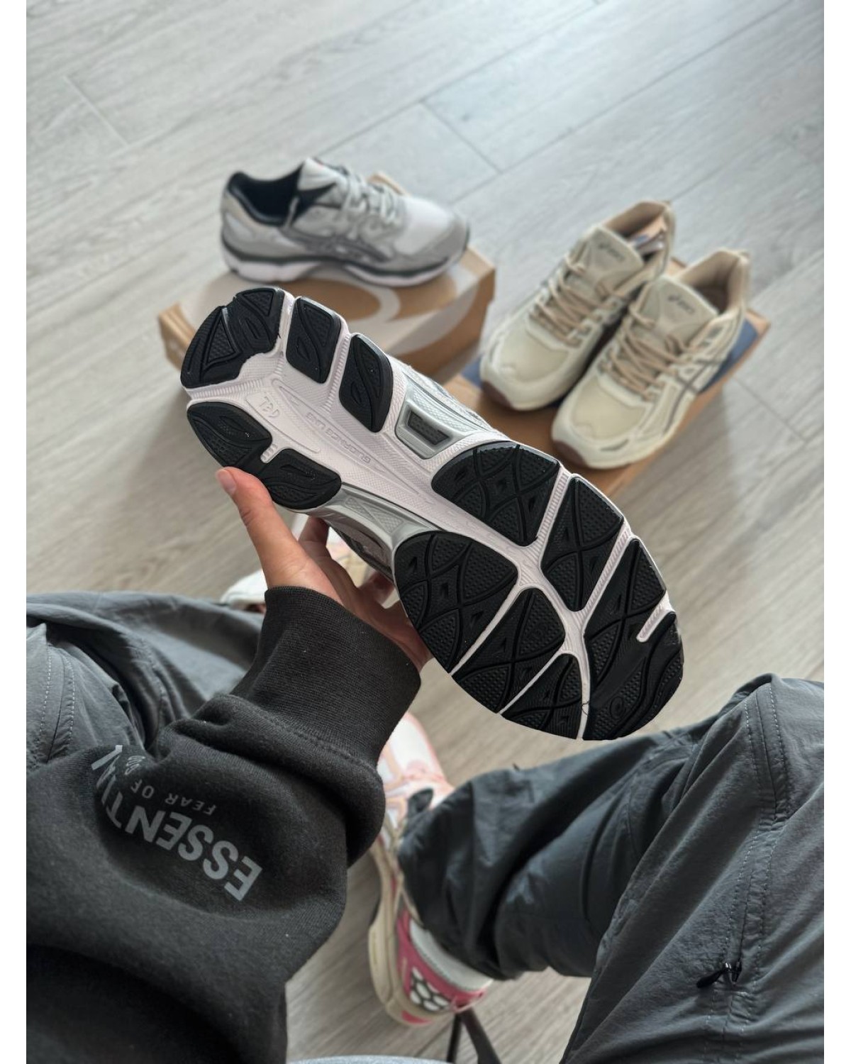 Asics Gel NYC White Steel Grey