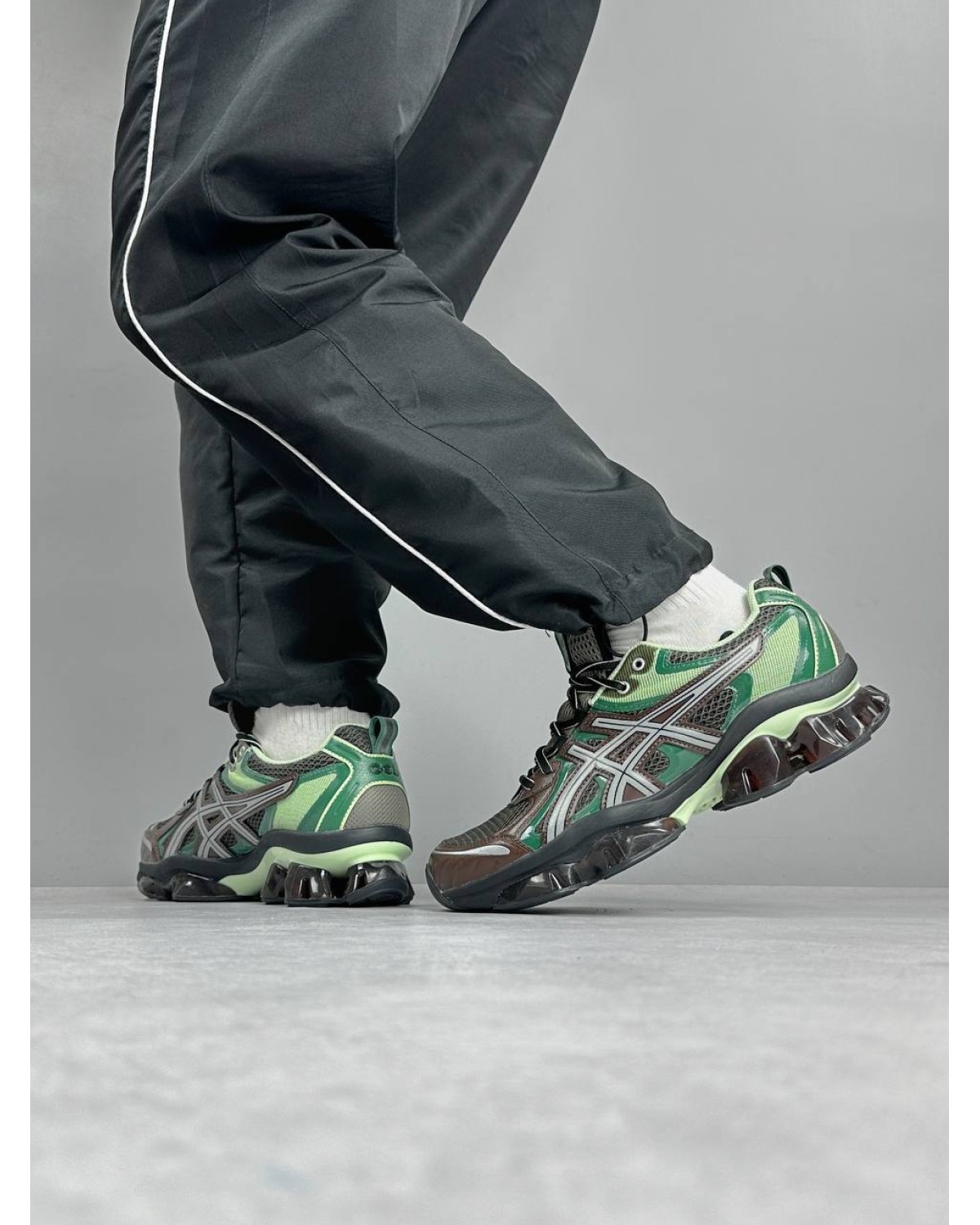 Asics Gel Quantum Kinetic Dark Sepia Shamrock
