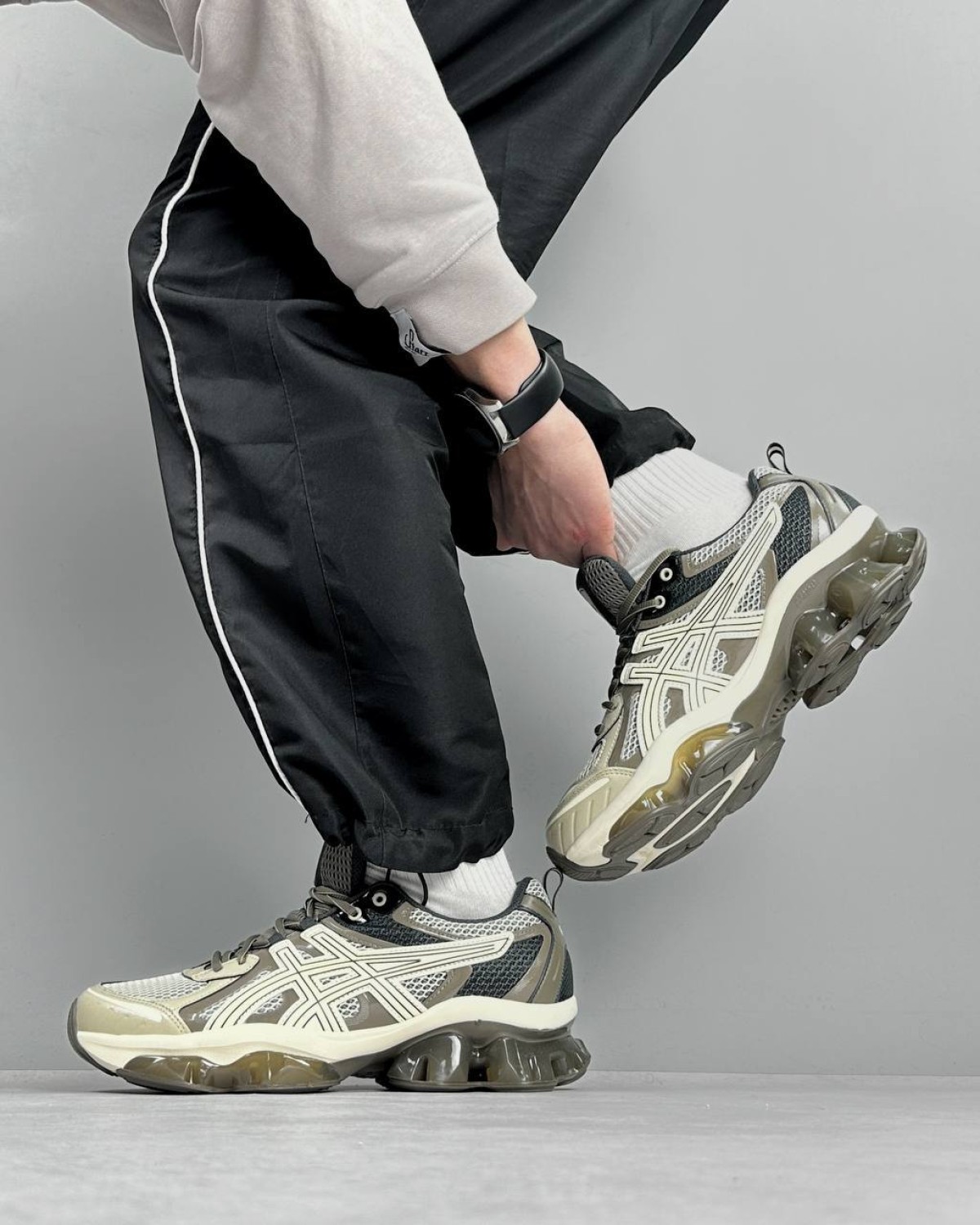 Asics Gel Quantum Kinetic Birch Dark Taupe