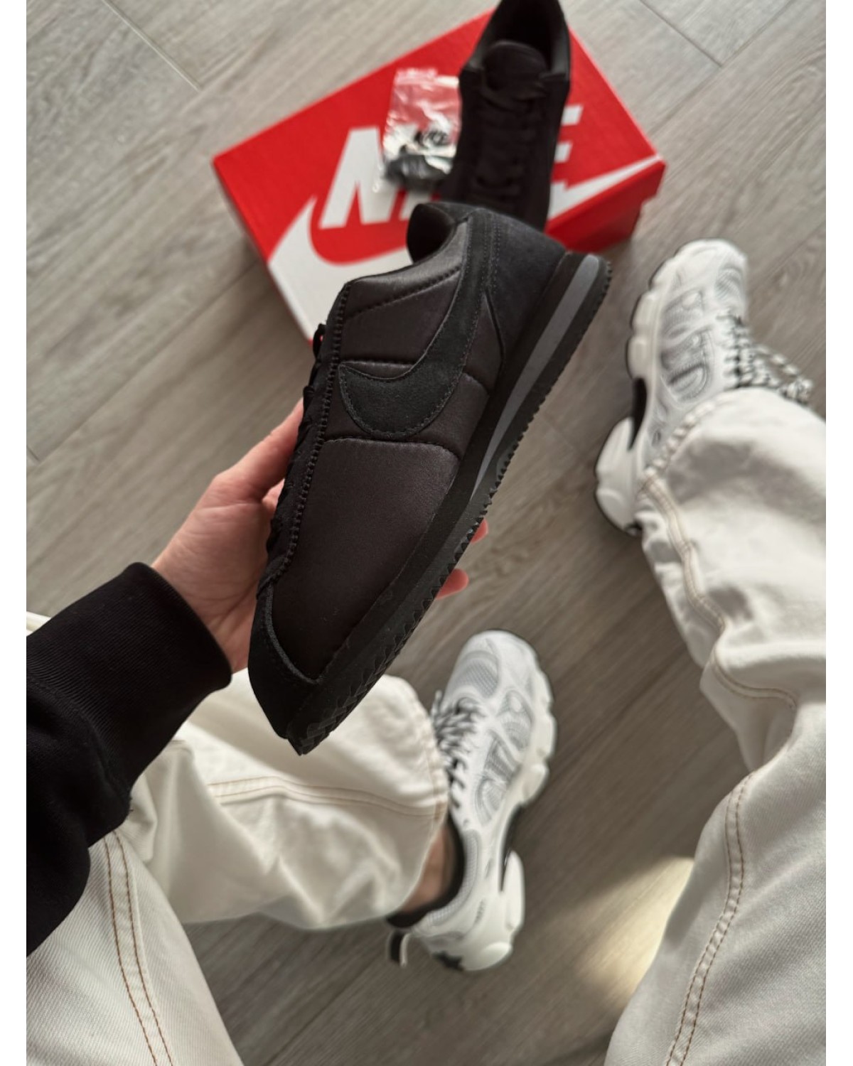 Nike Cortez Textile Black