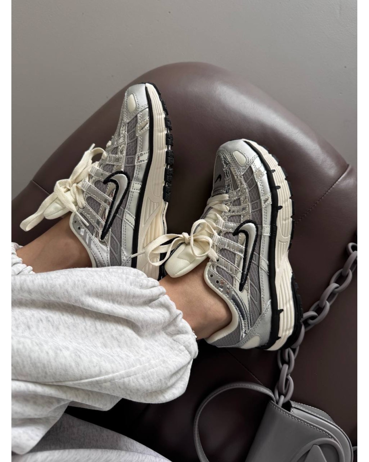 Nike P-6000 Silver Metallic