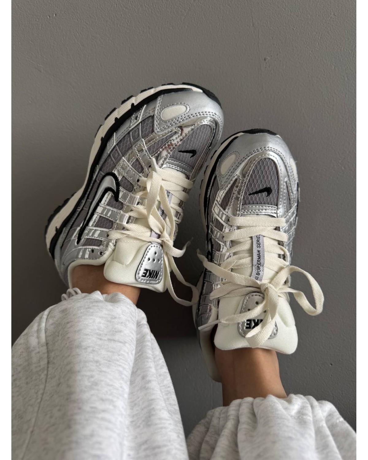 Nike P-6000 Silver Metallic