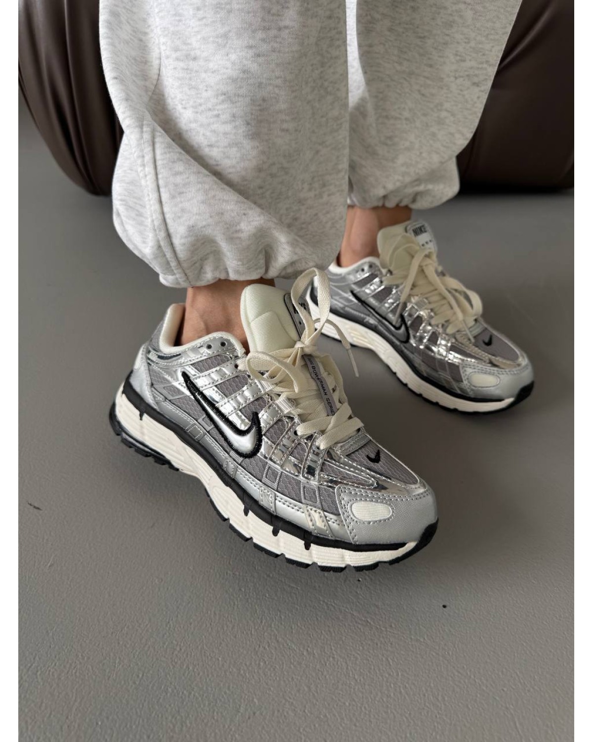 Nike P-6000 Silver Metallic