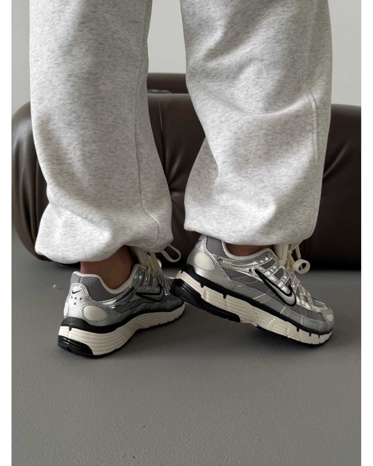 Nike P-6000 Silver Metallic