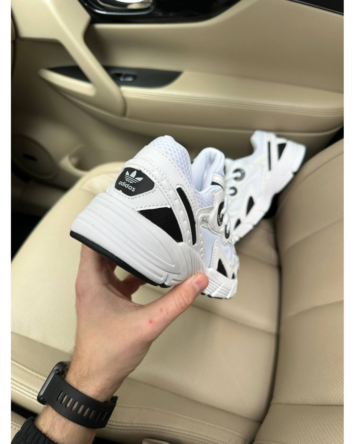 Adidas Astir White Black