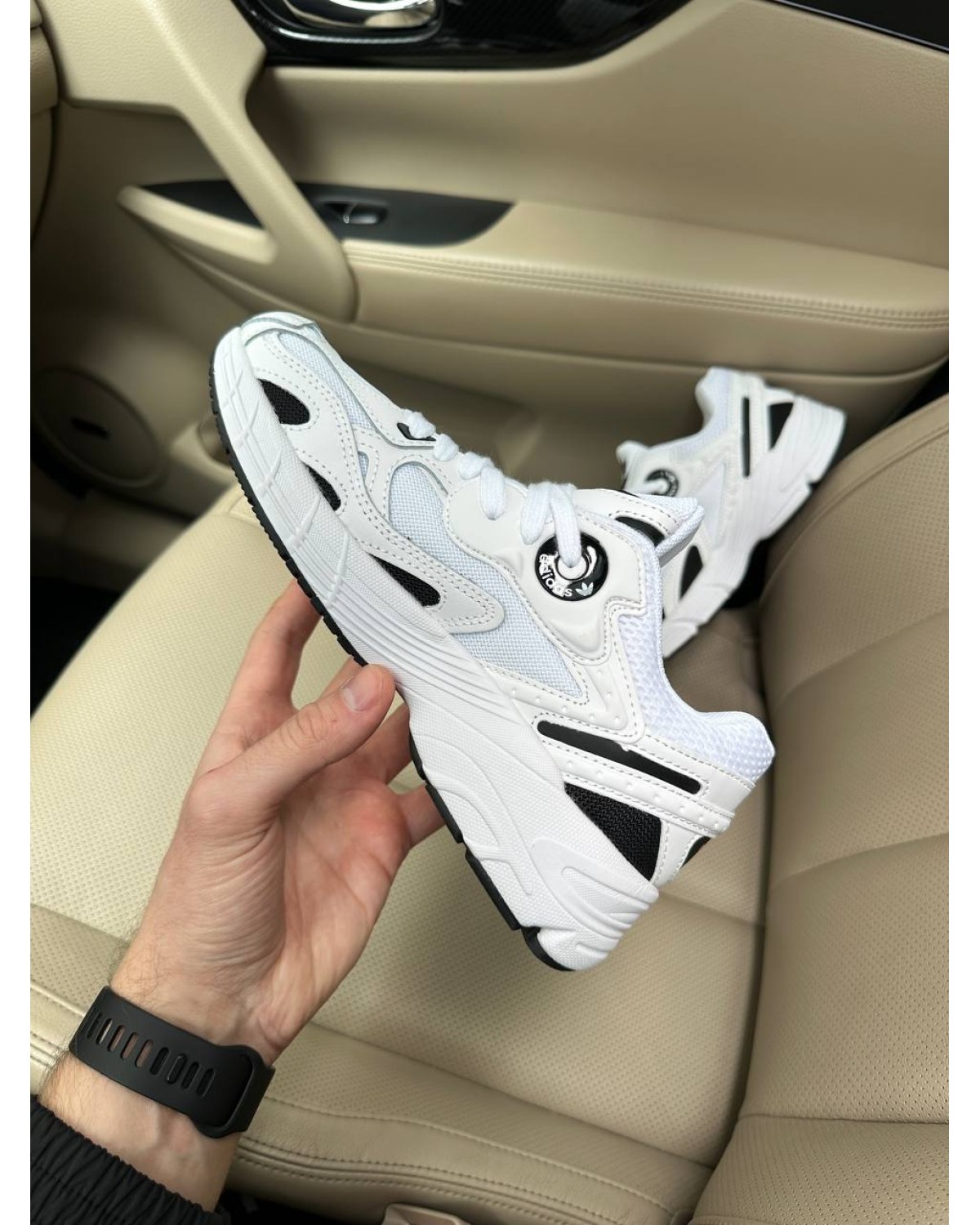 Adidas Astir White Black