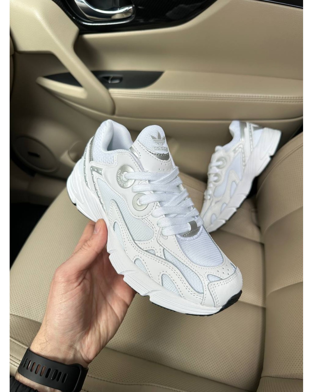 Adidas Astir White Silver