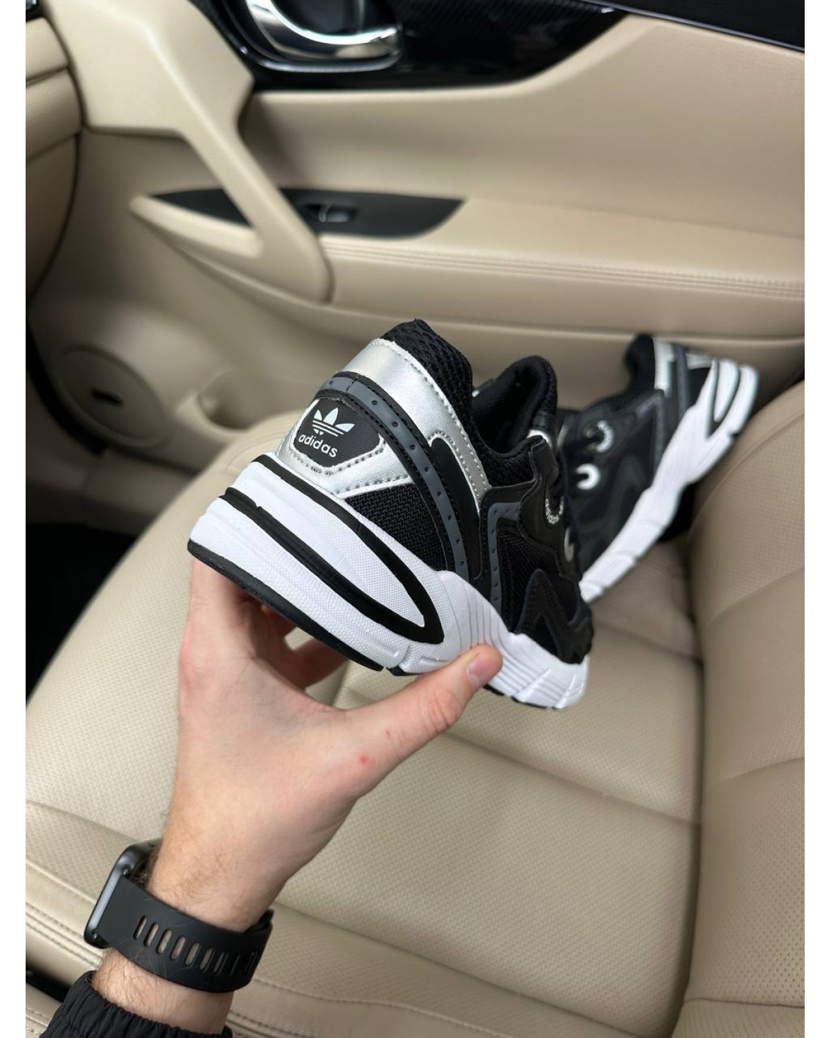 Adidas Astir Black White