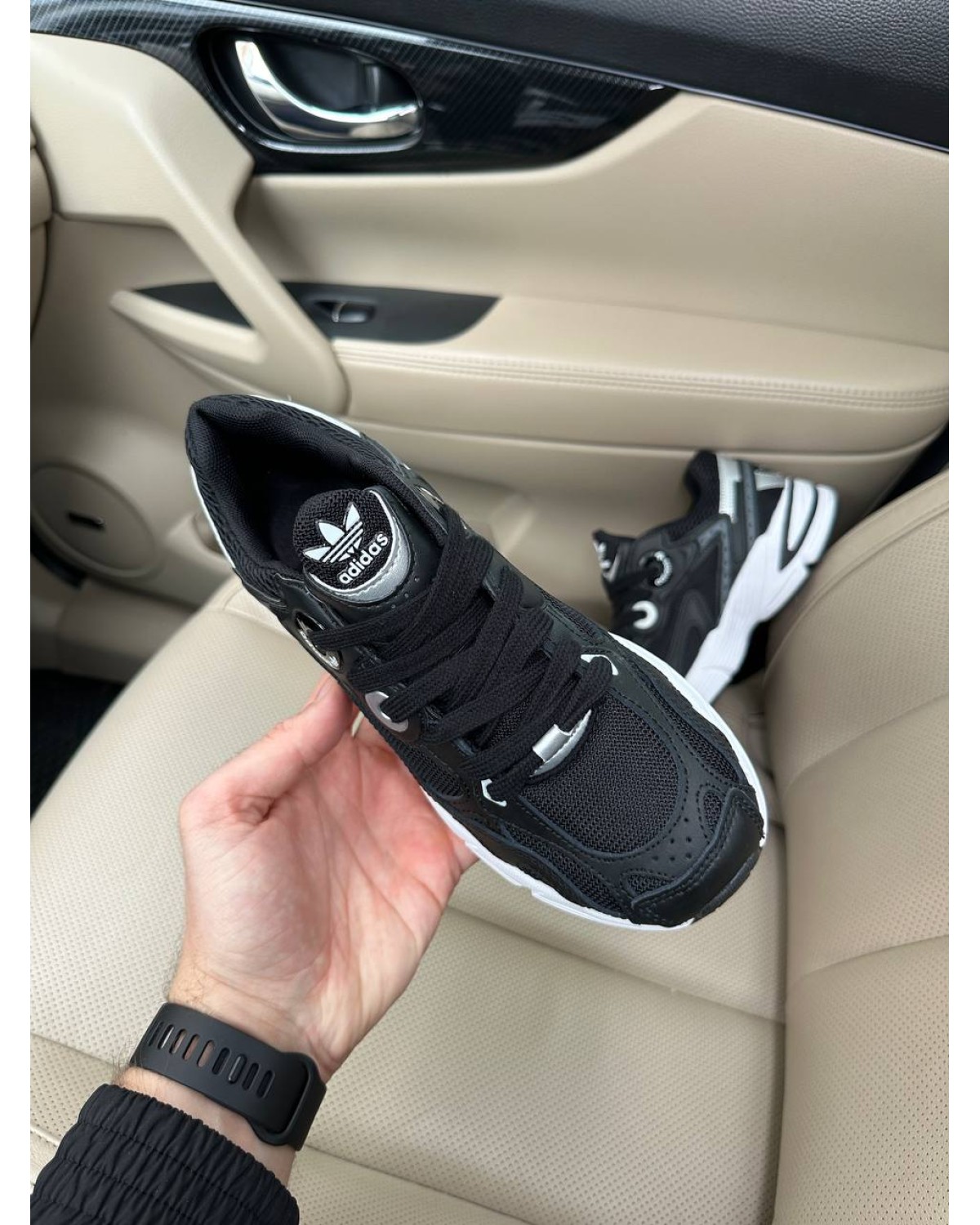 Adidas Astir Black White