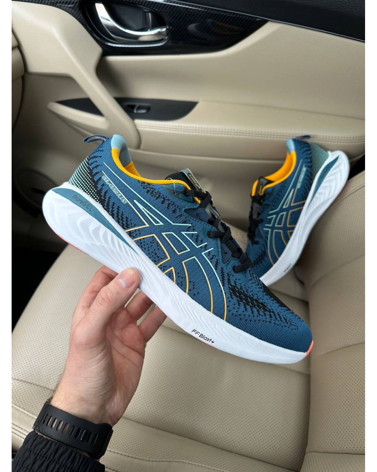 Asics Gel-Cumulus 25 Blue Orange