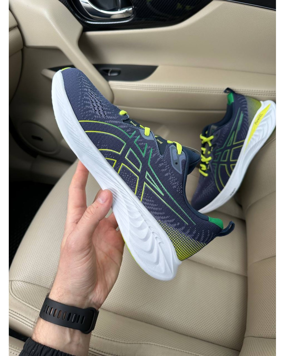 Asics Gel-Cumulus 25 Blue Yellow