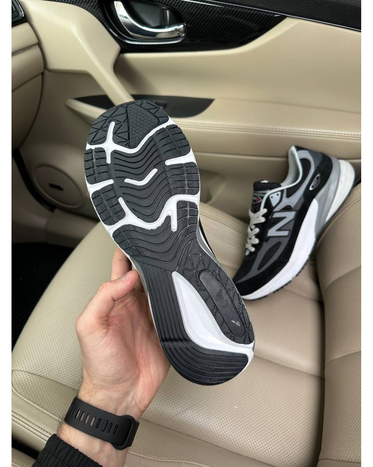 New Balance 990v6 Black White Grey