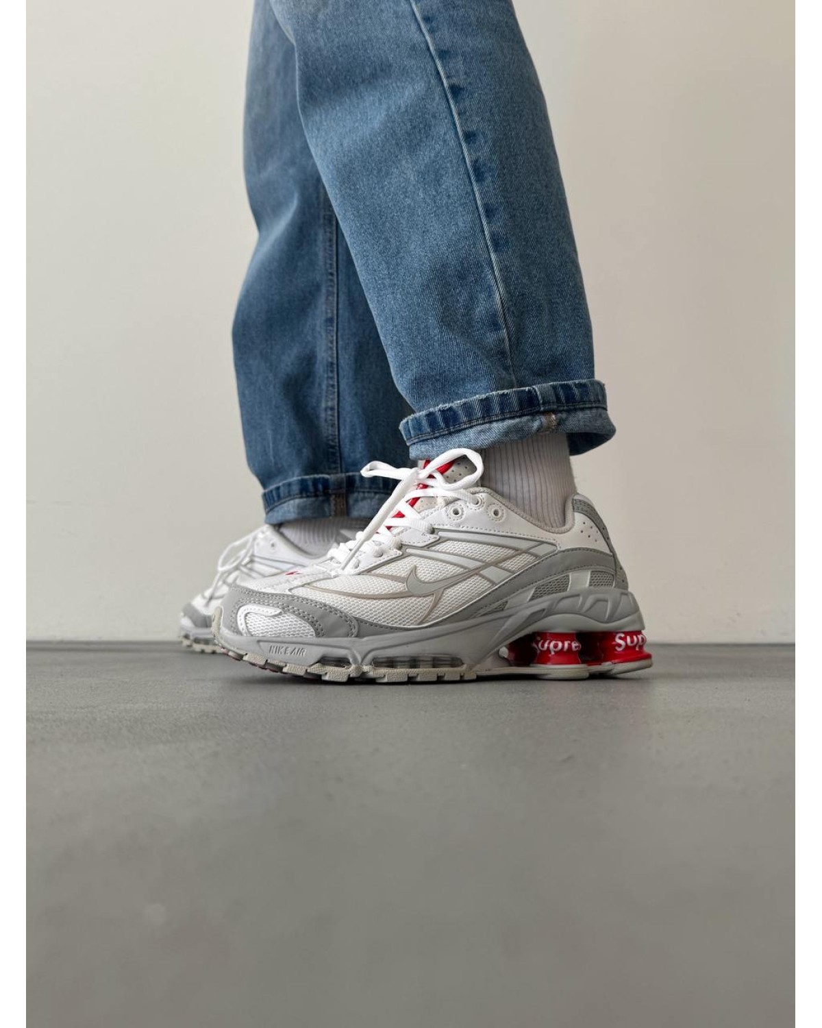 Nike Supreme Shox Ride 2 Grey/White