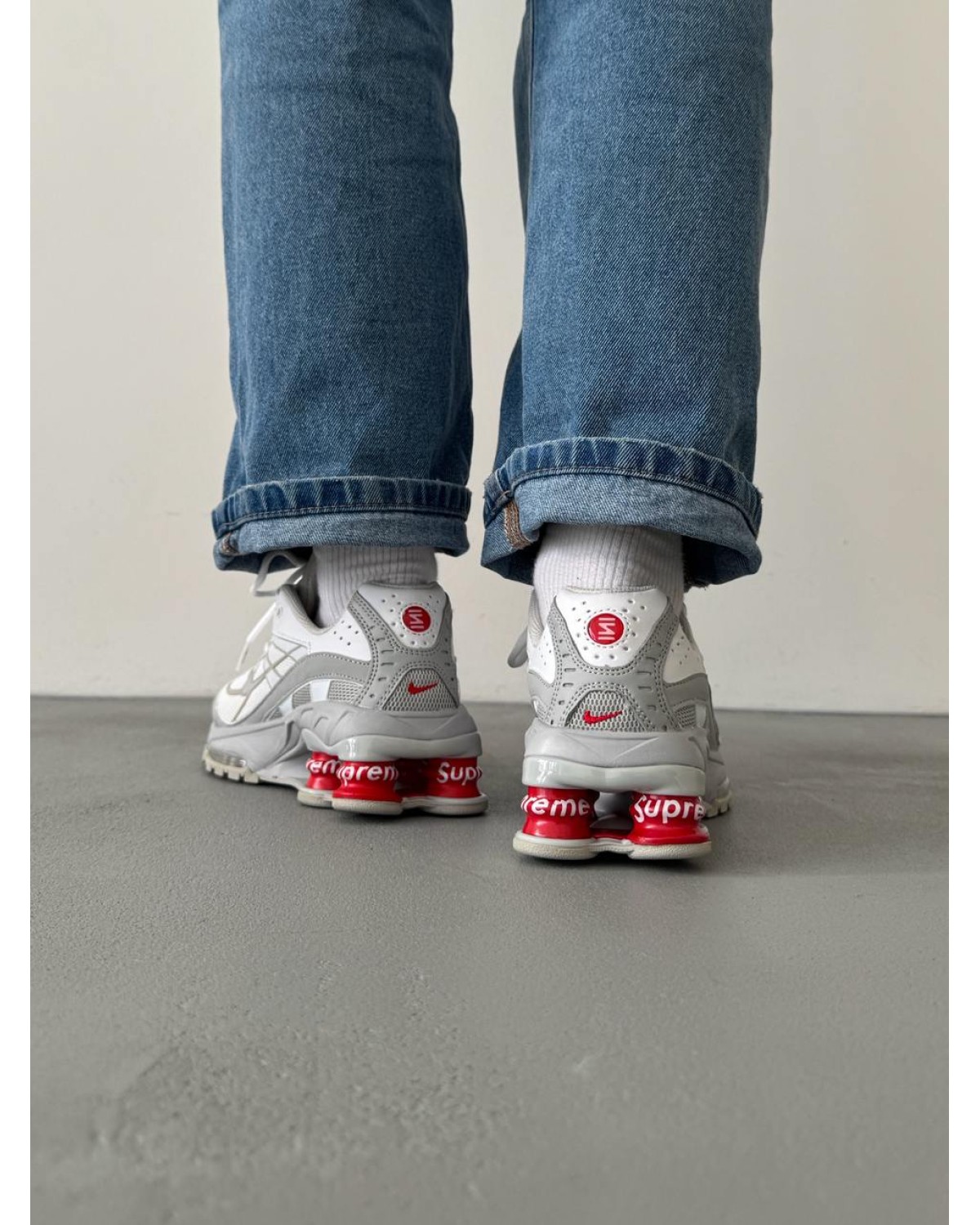 Nike Supreme Shox Ride 2 Grey/White