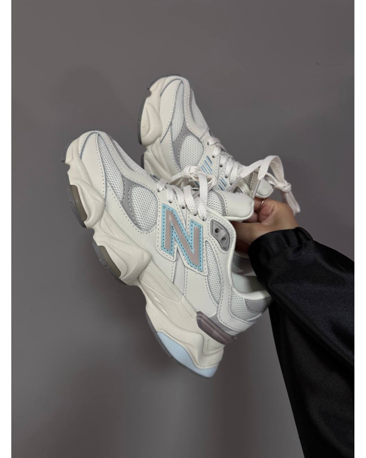 New Balance 9060 Raincloud Quarry White