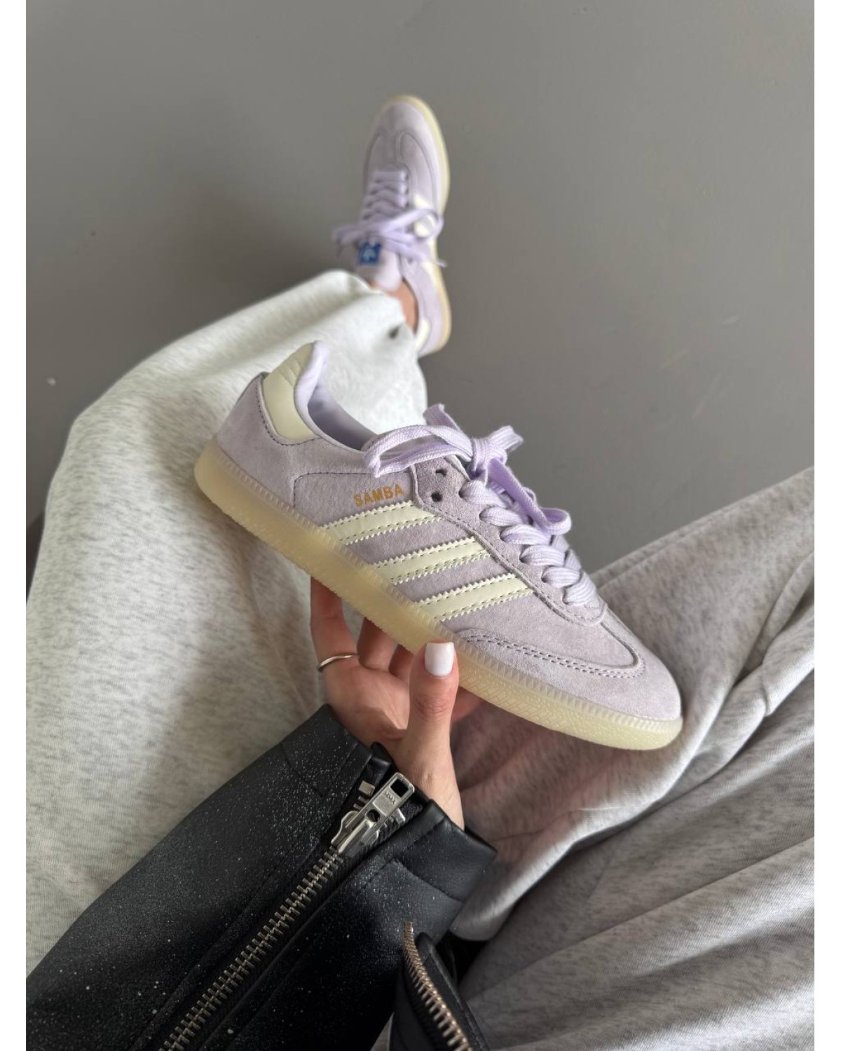 Adidas Samba Lilac Suede