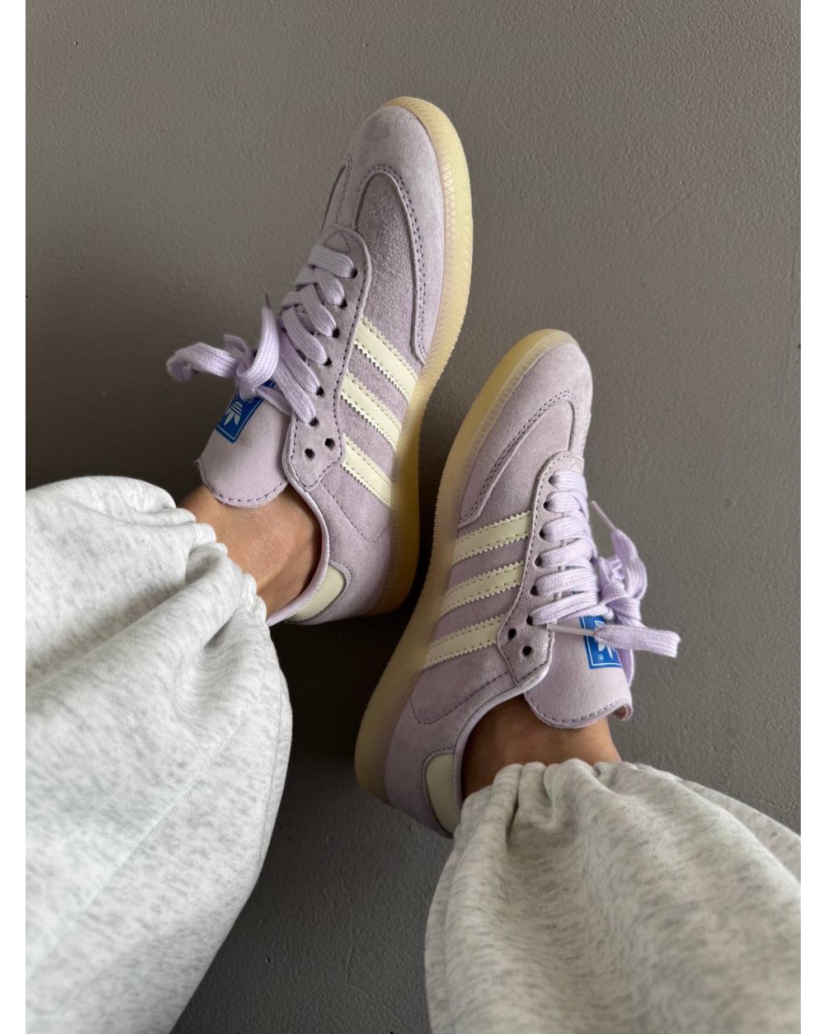 Adidas Samba Lilac Suede