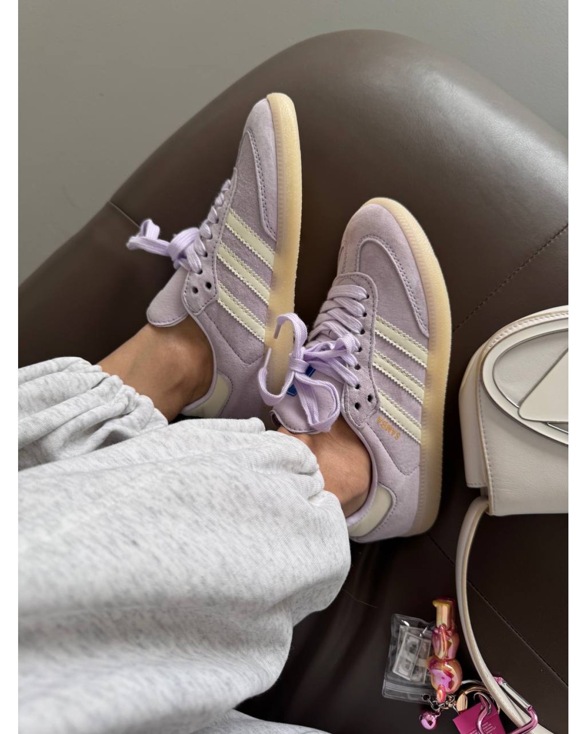Adidas Samba Lilac Suede