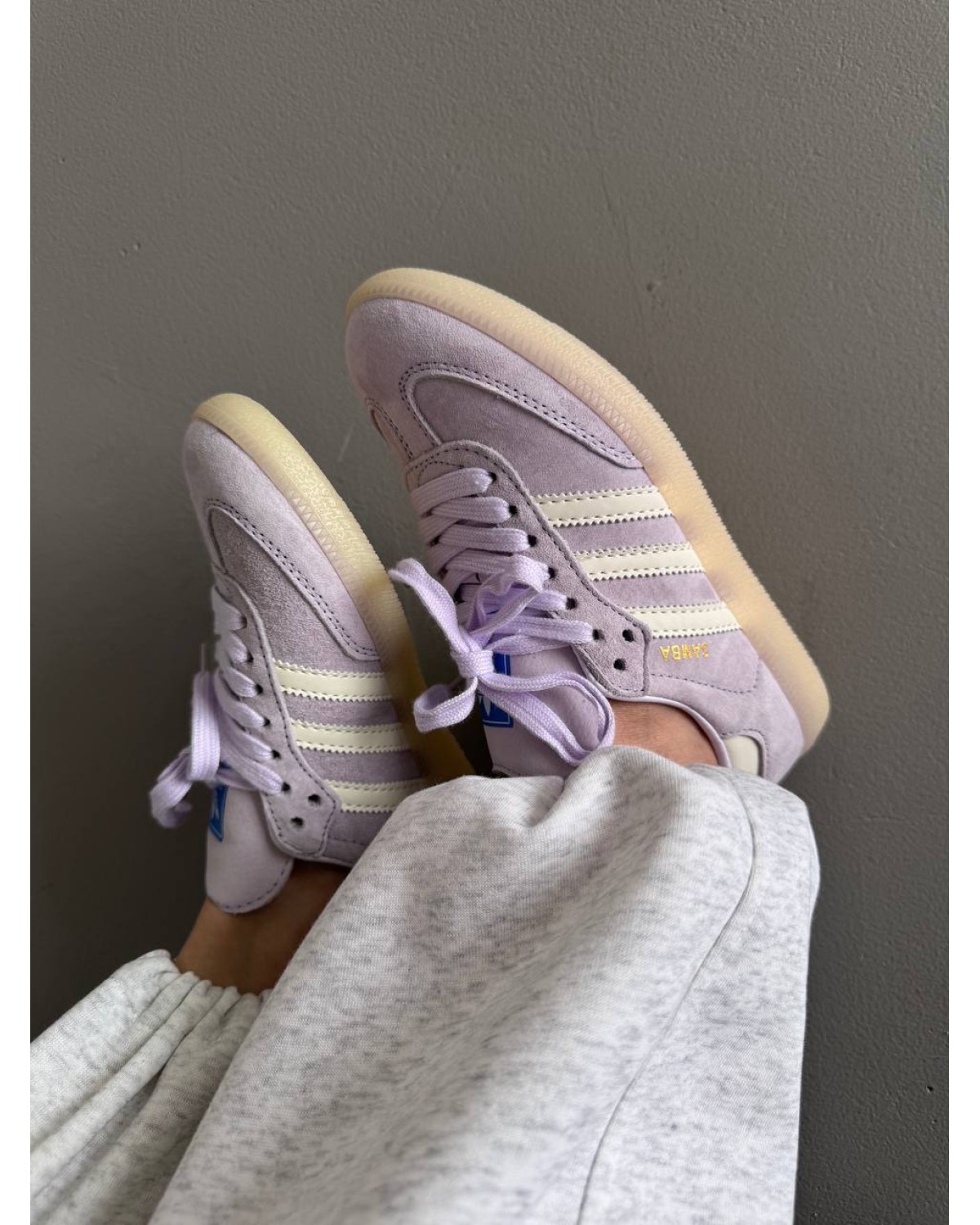 Adidas Samba Lilac Suede