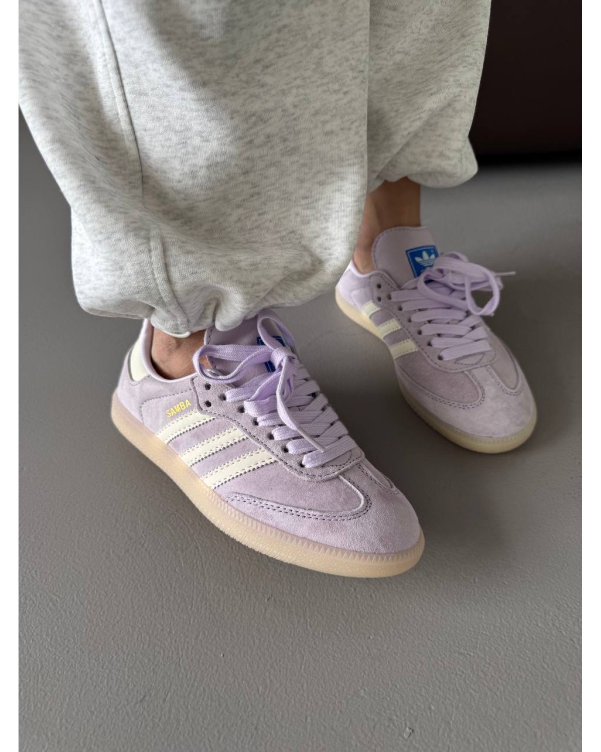 Adidas Samba Lilac Suede