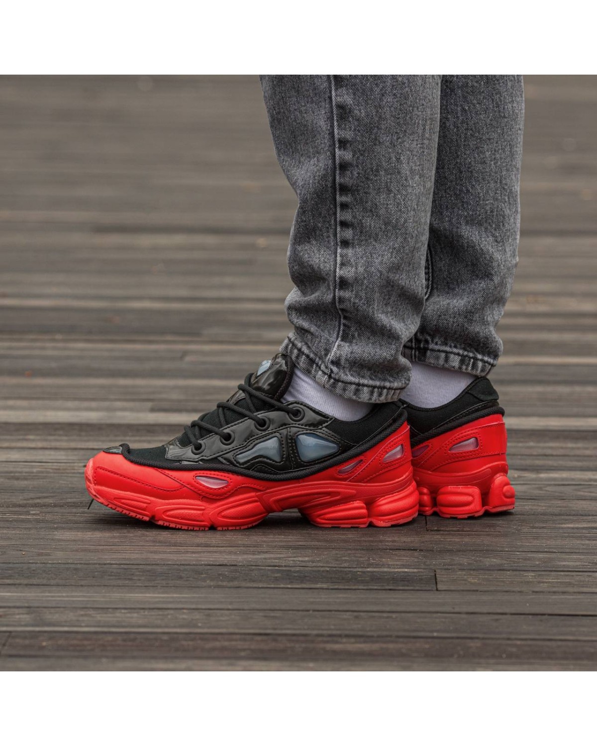 Adidas x Raf Simons Ozweego Black Red