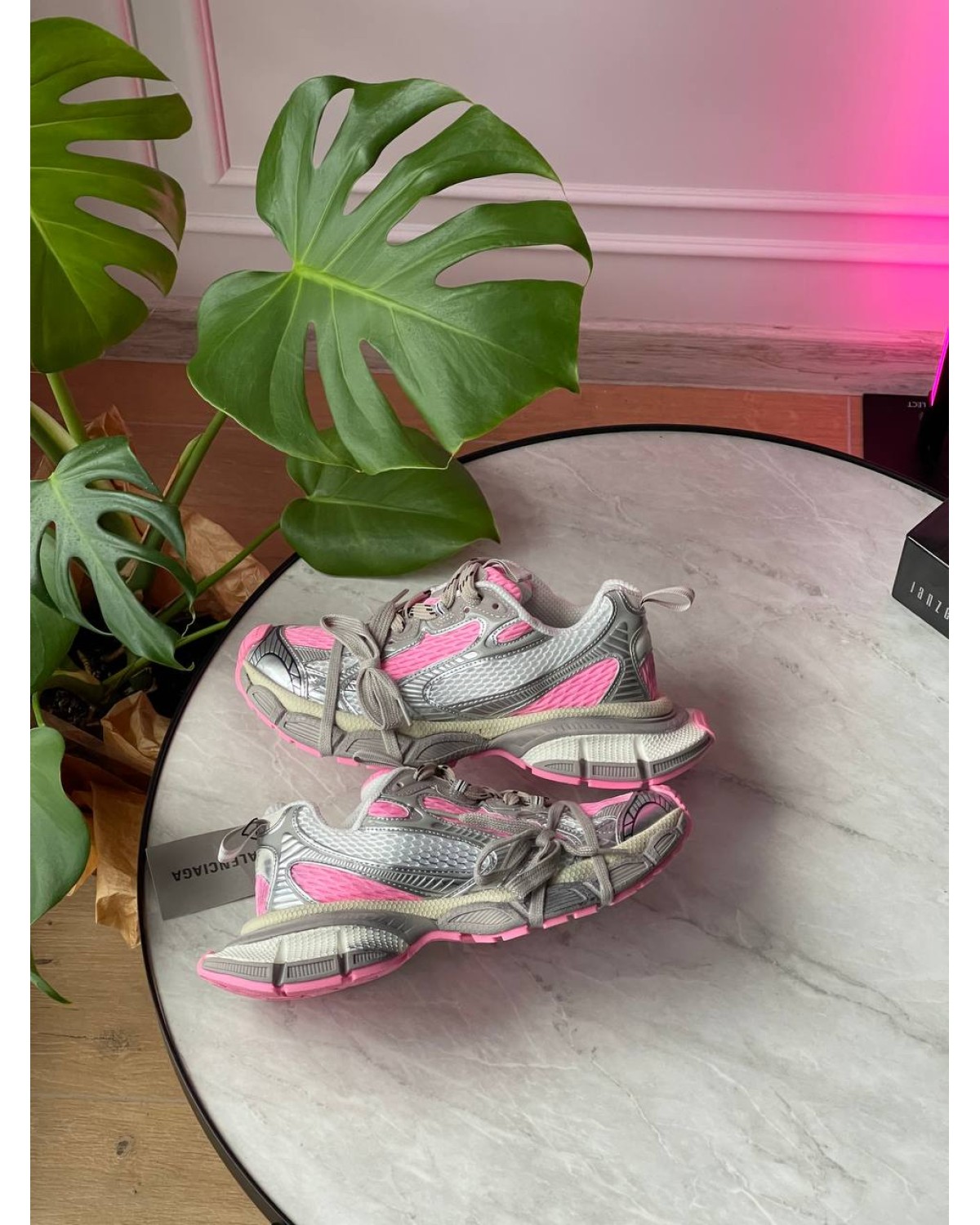 Balenciaga 3XL White Grey Pink